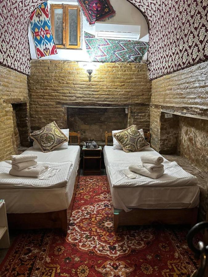 HALAL hotel Mekhtar Ambar Buchara Buitenkant foto