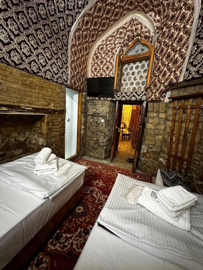 HALAL hotel Mekhtar Ambar Buchara Buitenkant foto